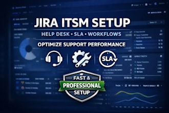 set up itsm workflows configure jira help desk optimize slas and tune workflow