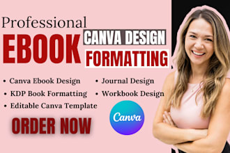 design editable, printable canva selfcare journal workbooks for amazon kdp
