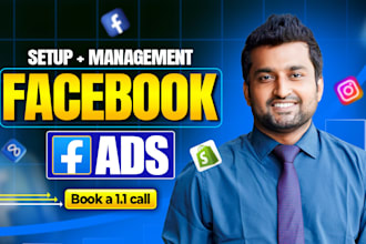 run facebook ads instagram ads shopify ads marketing meta ads manager tiktok