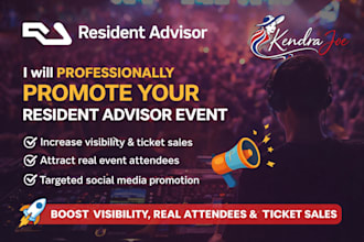 promote your resident advisor event to your audience