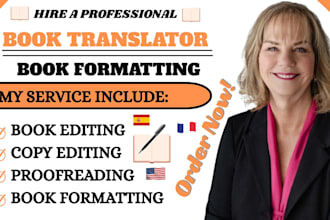 translate, proofread, children, fiction, romance spanish novel book translation