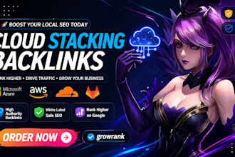 do cloud stacking for local SEO maps ranking