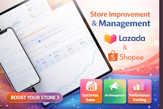 shopee and lazada product listing with high converting setup