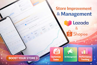 shopee and lazada product listing with high converting setup