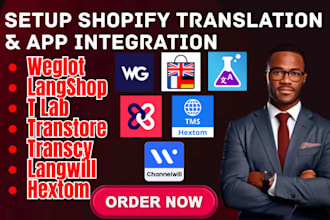 setup shopify translation weglot langshop tlab transtore transcy langwill hextom