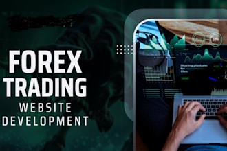build forex trading website, forex broker, CRM, trading app, stock trading app