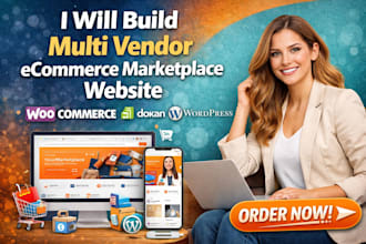 build multi vendor ecommerce marketplace website multivendor website