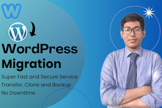 do wordpress migration, transfer, clone and full site moves