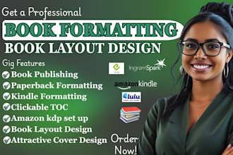 do document formatting design book cover ebook formatting interior layout desig