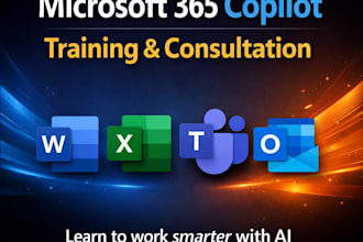provide microsoft 365 copilot chat training and consultation