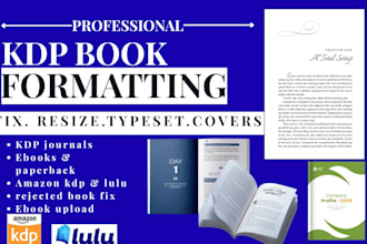 upload format books, ebook manuscripts print book kindle ebook for amazon KDP
