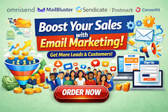 do omnisend mailbluster sendicate postmark convertkit email marketing automation