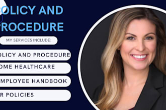 write policies and procedures sops healthcare policy manual ndis handbook