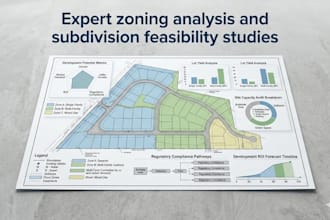 provide expert zoning analysis and subdivision feasibility studies
