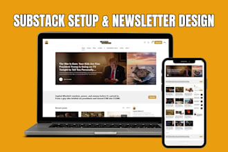substack account setup substack newsletter design substack post manage substack