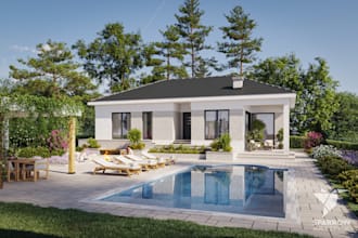 create photorealistic exterior renders for real estate