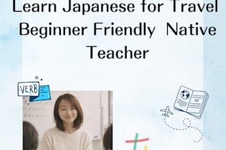 teach you survival japanese for your trip to japan