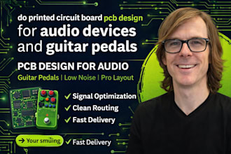 do printed circuit board pcb design for audio devices and guitar pedals