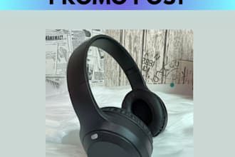 design product promotion social media posts