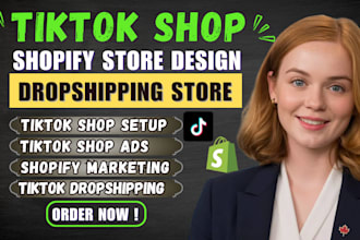 setup tiktok shop promote shopify tik tok shop tiktok ads social media marketing