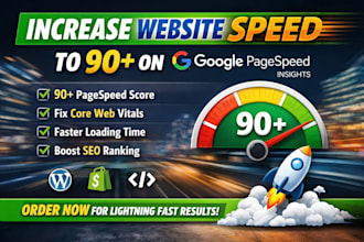 increase website google pagespeed insight score to 90 plus fix lcp cls issues