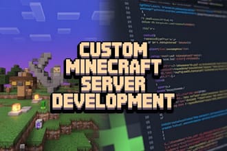 develop your minecraft server with custom mods and plugins development