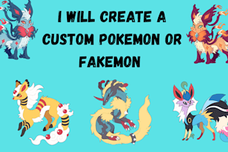 design your own pokemon or fakemon