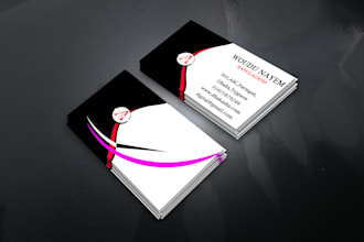 design modern business logo card