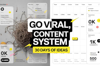 build your viral content system with hooks ideas and posting plan