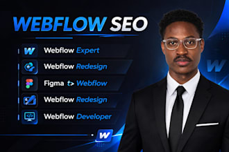 design responsive webflow, edit webflow and redesign webflow website