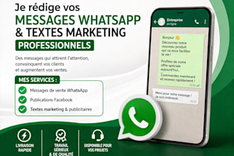 write high converting whatsapp messages for your business
