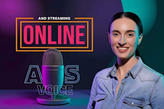 tape record yr american female voice over actor narrator artist and talent 24hr