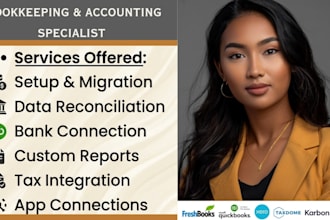setup accounting crm, freshbooks, quickbooks, xero, taxdome, karbon, canopy crm