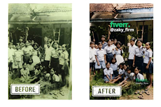 do enhance, upscale, and restoration photos, do best quality