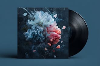 design single cover art or album cover design