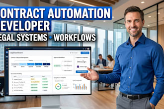 setup no code contract automation, legal template, esignature, n8n, nda website