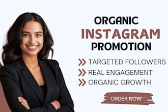 be your instagram marketer, promote instagram page organically for fast growth