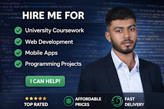 build web apps, mobile apps and coding projects