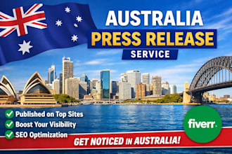 write and publis your australia press release to top news sites