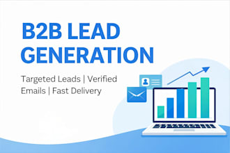 do b2b lead generation and find targeted client