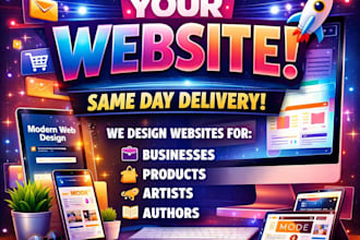 design your website in one day