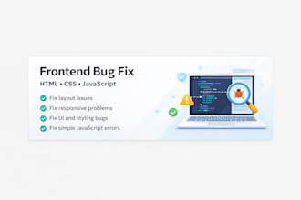 fix HTML CSS javascript bugs