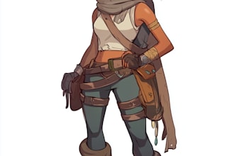 draw 2d game character or 2d game character