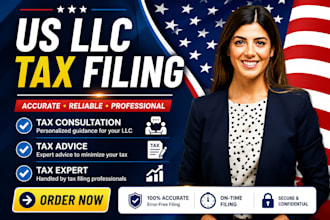 handle your US llc tax filing, form 5472 and 1120, for nonresident owners