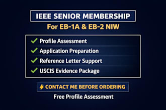 provide ieee senior membership for eb1a eb2 niw visa success