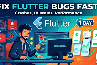 fix flutter bugs, crashes, and UI issues fast