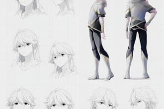 draw lewd, ecchi, nsfw anime style character