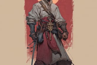 dnd character art and dnd character