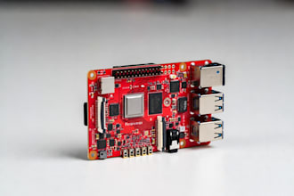 design cm4 robotics controller pcb, bldc motor driver, pmsm and mcu system