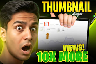 design high CTR thumbnails that instantly grab attention
